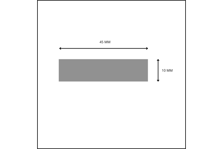 PLAT ACIER 45 X 10