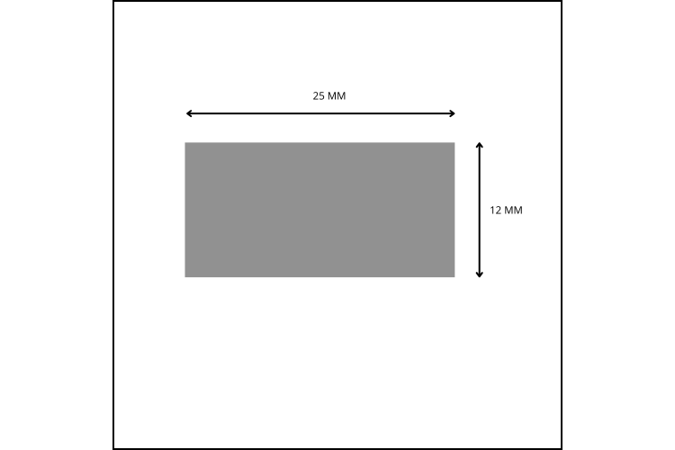 PLAT ACIER 25 X 12