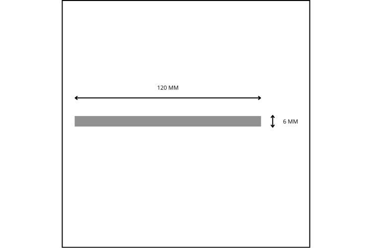 PLAT ACIER 120 X 6