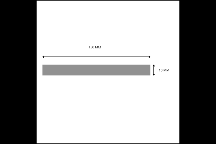 PLAT ACIER 150 X 10