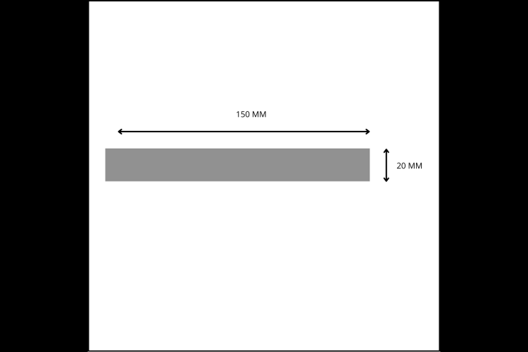 PLAT ACIER 150 X 20